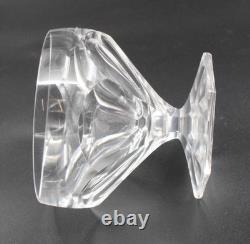 6 coupes à champagne en cristal de Saint Louis modèle Poincaré