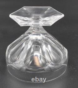 6 coupes à champagne en cristal de Saint Louis modèle Poincaré