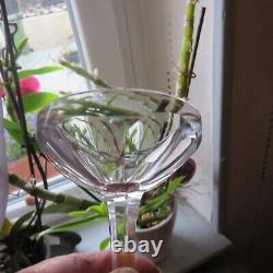 6 coupes a champagne en cristal de saint louis modèle joseph