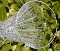 6 flûtes à champagne en cristal de Saint Louis modèle Tommy (prix pour 6 verres)