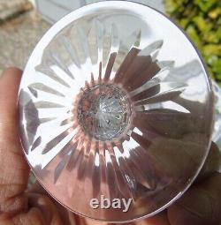 6 flûtes à champagne en cristal de Saint Louis modèle Tommy (prix pour 6 verres)