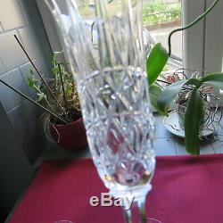6 flûtes à champagne en cristal de saint louis modèle Tarn