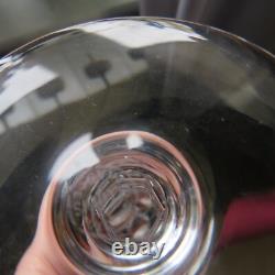 6 flûtes à champagne en cristal saint louis modèle chantilly signée L 2