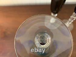 6 flûtes à champagne modèle Bubble cristal de Saint Louis (prix à la pièce)