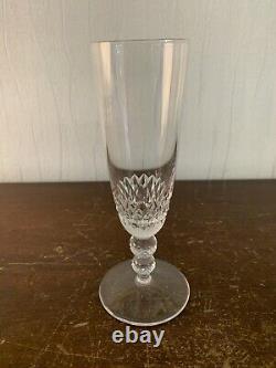 6 flutes à champagne modèle Orly cristal Saint Louis (prix à la pièce)