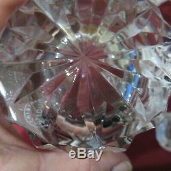 6 grand verres a whisky en cristal de saint louis modèle Camargue signé