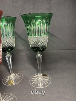 6 grands verres Roemer en cristal taillé, Les Grands Ducs, Baccarat, Saint Louis