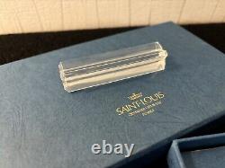6 portes couteaux en cristal de Saint Louis (prix des 6)