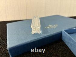 6 portes couteaux en cristal de Saint Louis (prix des 6)