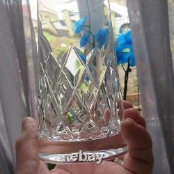 6 verre à orangeade en cristal de saint louis H 15 cm