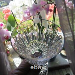 6 verre vin en cristal de saint louis modèle tommy signé H 13,8 cm L 2