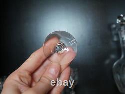 6 verres Porto + Carafe cristal Saint ST Louis modèles Talma taillé gravé 3216
