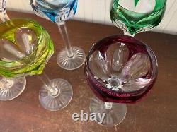 6 verres Rhin modèle Bristol cristal Saint Louis (prix à la pièce) modèle1
