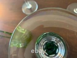 6 verres Rohmer Chantilly en cristal de Saint Louis (prix des 6 verres)