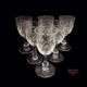 6 Verres &agrave; Ap&eacute;ritif En Cristal De Saint Louis Mod&egrave;le Massenet H 12 Cm Sign&eacute;s