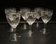 6 Verres &agrave; Vin En Cristal De Saint Louis Mod&egrave;le Manon H 13 Cm Anciens 1930
