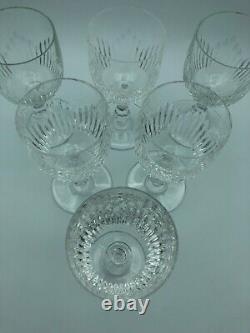 6 verres a eau cristal saint louis modele liane en boite
