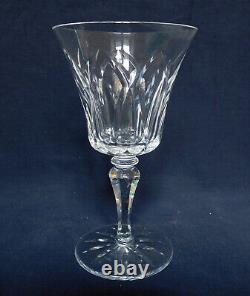 6 verres à eau en cristal de St Louis, modèle Camargue 15,4cm signés