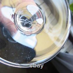 6 verres a eau en cristal de saint louis modèle bristol signé H 18,5 cm