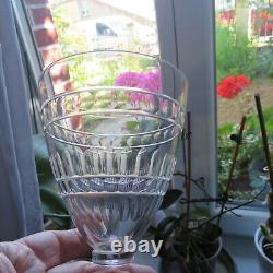 6 verres a eau en cristal de saint louis modèle cévennes taille 452