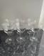 6 Verres à Eau En Cristal Grave Baccarat Ou St Louis