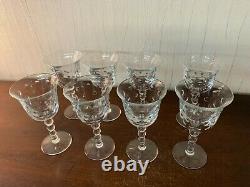 6 verres à eau modèle Bubble en cristal de Saint Louis (prix à la pièce)