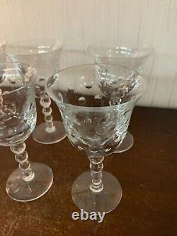6 verres à eau modèle Bubble en cristal de Saint Louis (prix à la pièce)