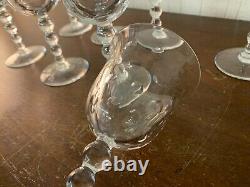 6 verres à eau modèle Bubble en cristal de Saint Louis (prix à la pièce)
