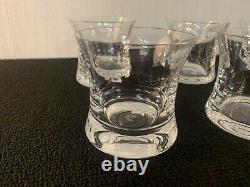 6 verres à eau modèle Cosmos en cristal de Saint Louis (prix à la pièce)