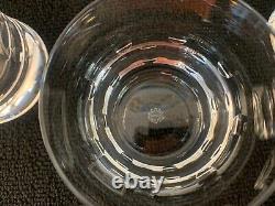 6 verres à eau modèle Cosmos en cristal de Saint Louis (prix à la pièce)