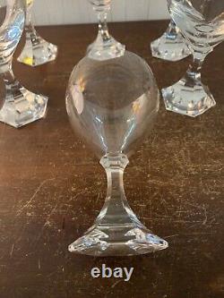 6 verres à eau modèle Saint Cloud en cristal de Saint Louis (prix à la pièce)