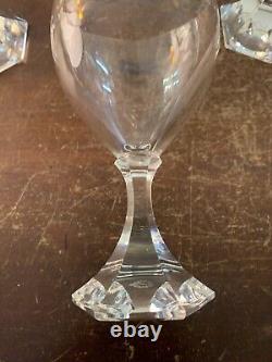 6 verres à eau modèle Saint Cloud en cristal de Saint Louis (prix à la pièce)