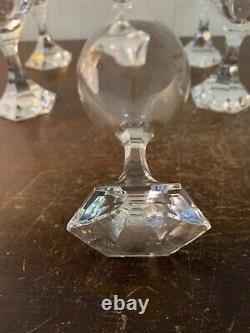 6 verres à eau modèle Saint Cloud en cristal de Saint Louis (prix à la pièce)