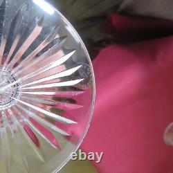6 verres à eau ou vin rouge en cristal saint louis modèle Roty vendôme H 14,5 cm