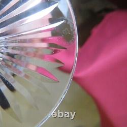 6 verres à eau ou vin rouge en cristal saint louis modèle Roty vendôme H 14,5 cm