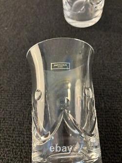 6 verres à jus ou whisky modèle en cristal de Saint Louis (prix à la pièce)