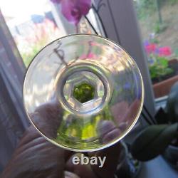 6 verres à liqueur cristal de st louis modèle Massenet de 6 couleurs H 12 cm L2