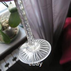 6 verres a liqueur de couleur bleu en cristal de saint louis lot 1
