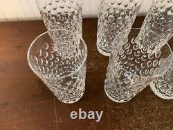 6 verres à orangeade Bubble en cristal de Saint Louis (prix à la pièce)