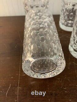 6 verres à orangeade Bubble en cristal de Saint Louis (prix à la pièce)