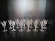 6 Verres à Porto Liqueur Cristal Taillé Saint St Louis Modèle Camargue 12,3 Cm