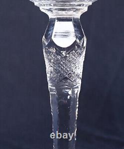 6 verres à porto cristal de St Louis, modèle très finement taillé signés 15,6cm