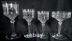 6 verres à porto en cristal de St Louis, modèle Anvers 13,5cm (prix du lot)