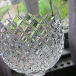 6 verres a vin ROUGE en cristal de saint louis modèle tacite H 15,5 cm