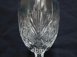 6 verres à vin blanc cristal de St Louis, modèle Gavarni 11,7cm (prix du lot)