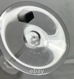 6 verres à vin cristal Saint Louis modèle MONOT OLEO en boite Certificat