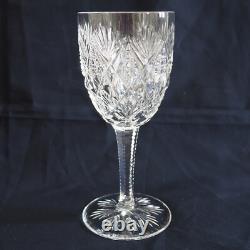 6 verres à vin cristal de St Louis modèle Florence 14,1cm signés
