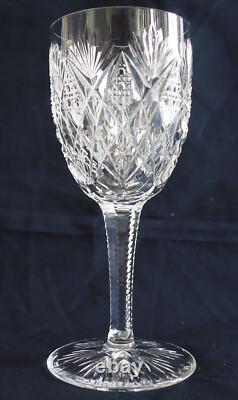6 verres à vin cristal de St Louis modèle Florence 14,1cm signés