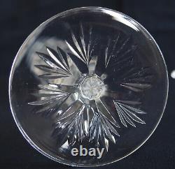 6 verres à vin cristal de St Louis modèle Florence 14,1cm signés