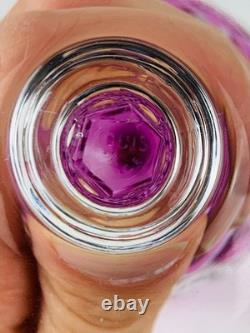 6 verres à vin du Rhin Roemer cristal Saint-Louis modèle Chantilly